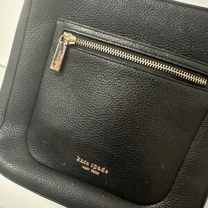Kate Spade Black Leather Shoulder Bag